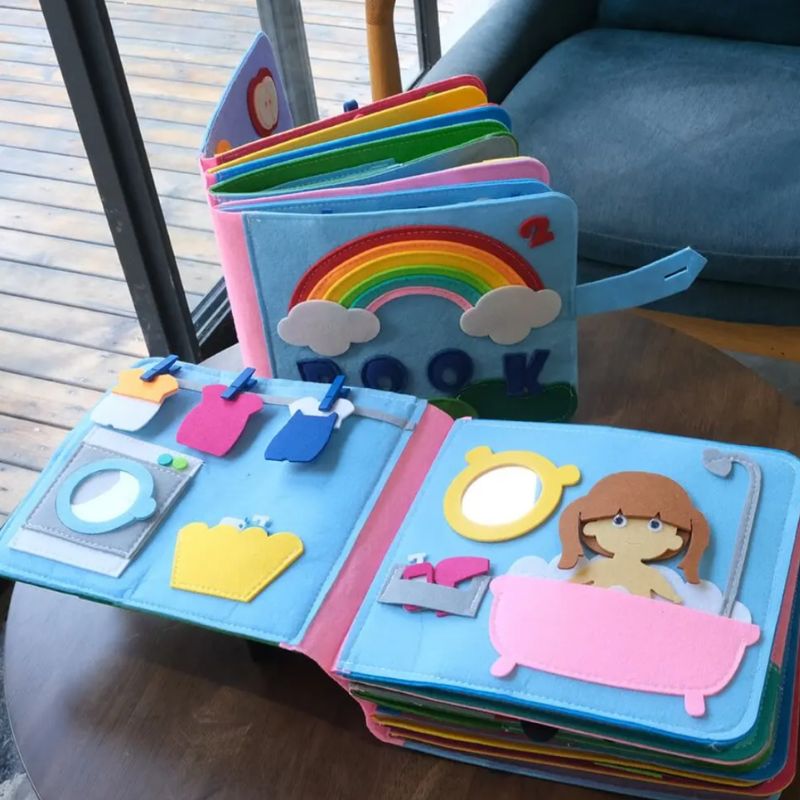 Livre Arc-en-ciel Montessori (2 ans+)