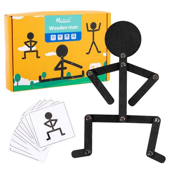 Stickman en bois (3ans+)