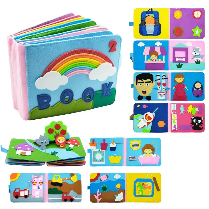 Livre Arc-en-ciel Montessori (2 ans+)