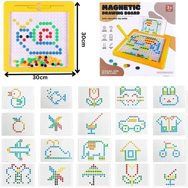 Tableau magnétique avec motifs (3 ans+)