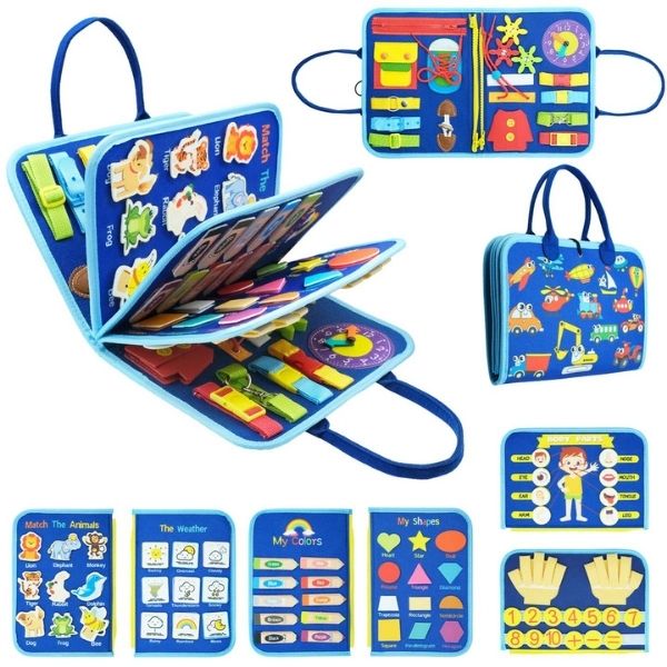 Kit Sensoriel 10-en-1 ( 6 mois Ă 6 ans)