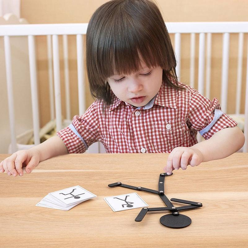 Stickman en bois (3 ans+)