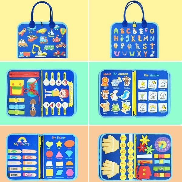Kit Sensoriel 10-en-1 ( 6 mois Ă 6 ans)