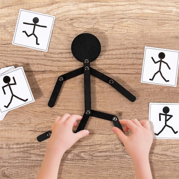 Stickman en bois (3ans+)