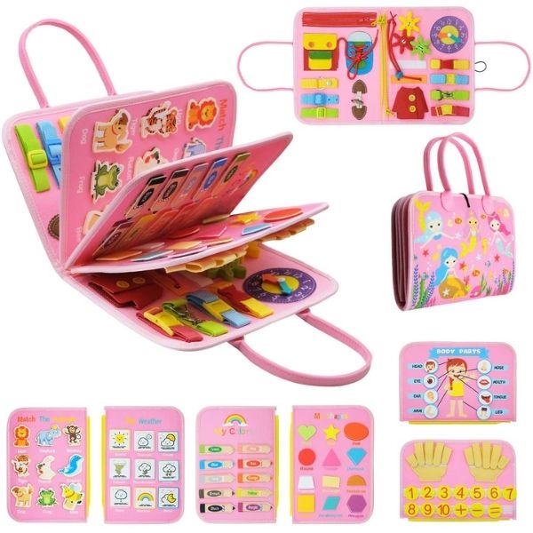 Kit Sensoriel 10-en-1 ( 6 mois Ă 6 ans)