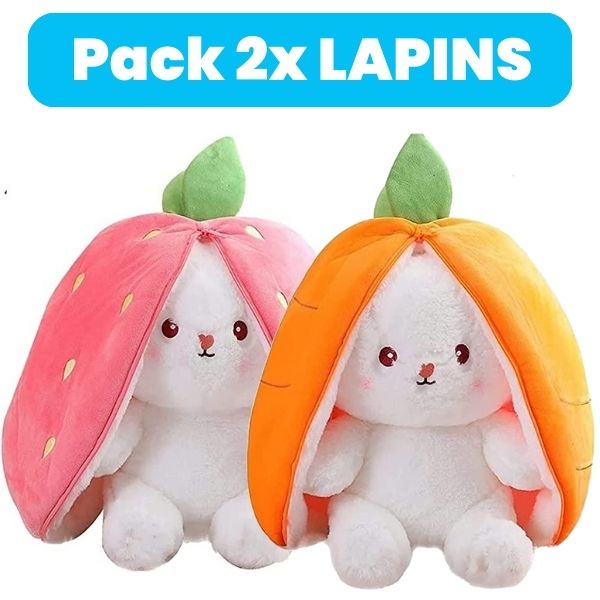 Plushie Bunny Réversible 25cm