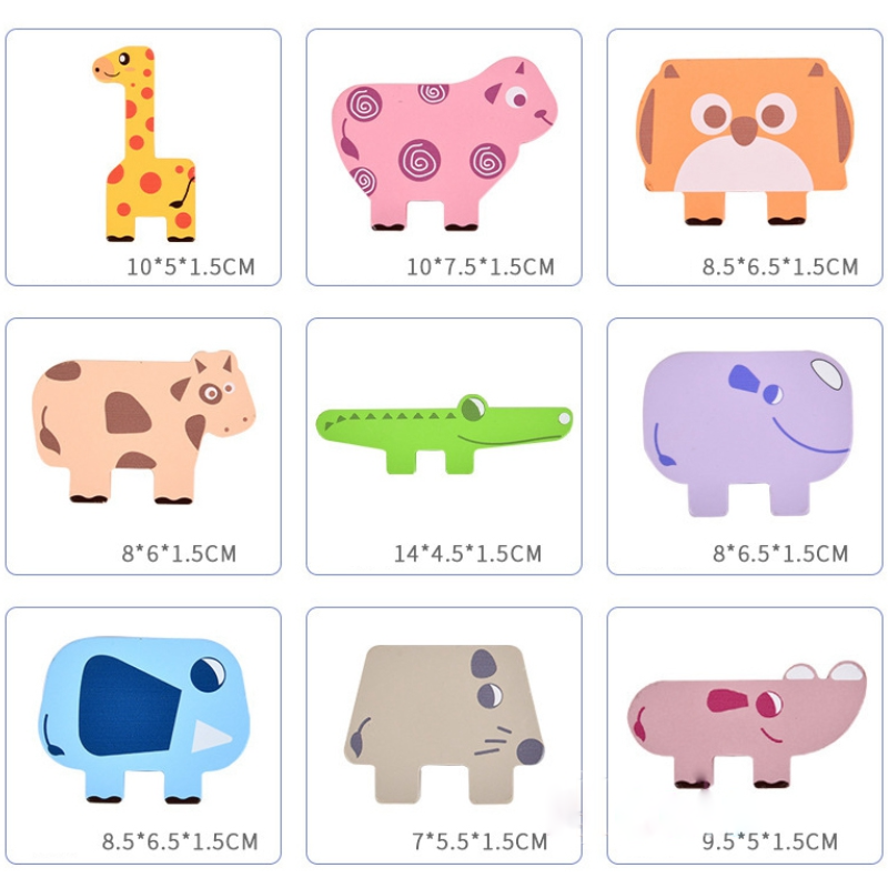 Stackozoo - Animaux en Bois ( 3 ans +)