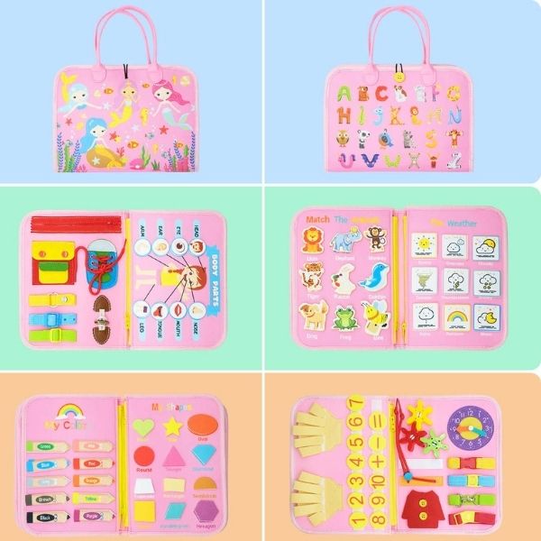 Kit Sensoriel 10-en-1 ( 6 mois Ă 6 ans)
