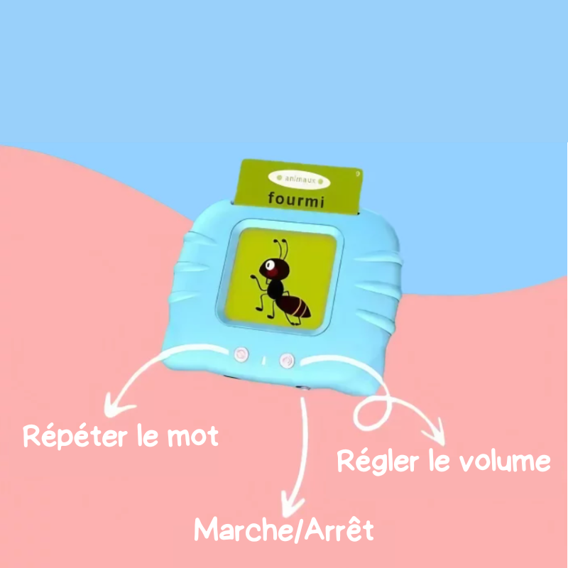 Mes Premiers Mots – Cartes Parlantes Éducatives (1 à 6 ans)