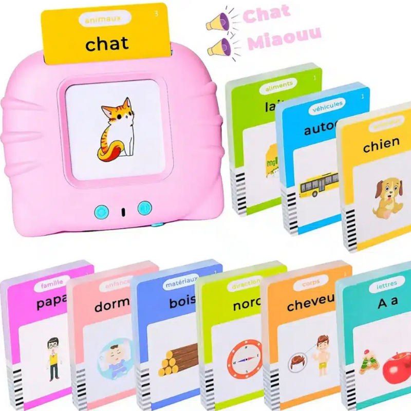 Mes Premiers Mots – Cartes Parlantes Éducatives (1 à 6 ans)