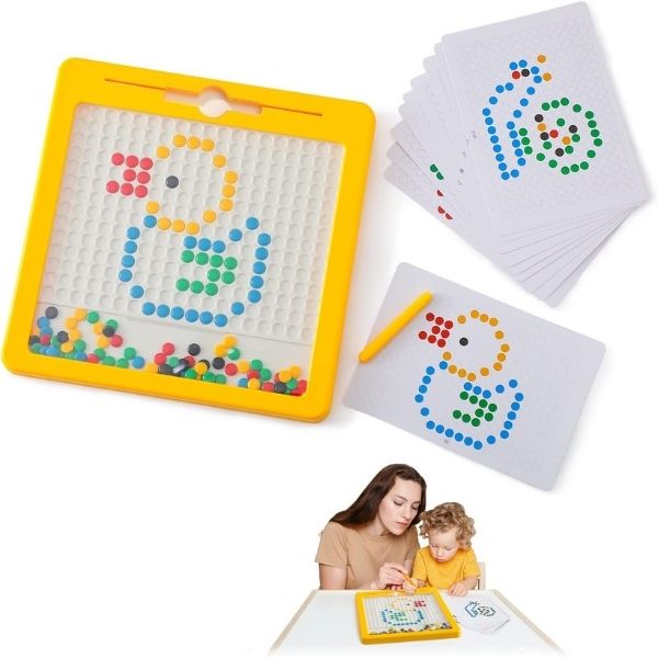 Tableau magnétique avec motifs (3 ans+)