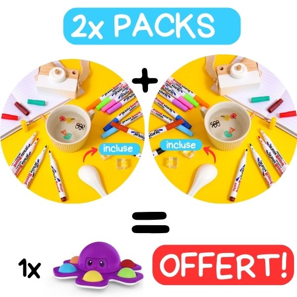Marqueurs MagikPen + cuillère (2ans+)