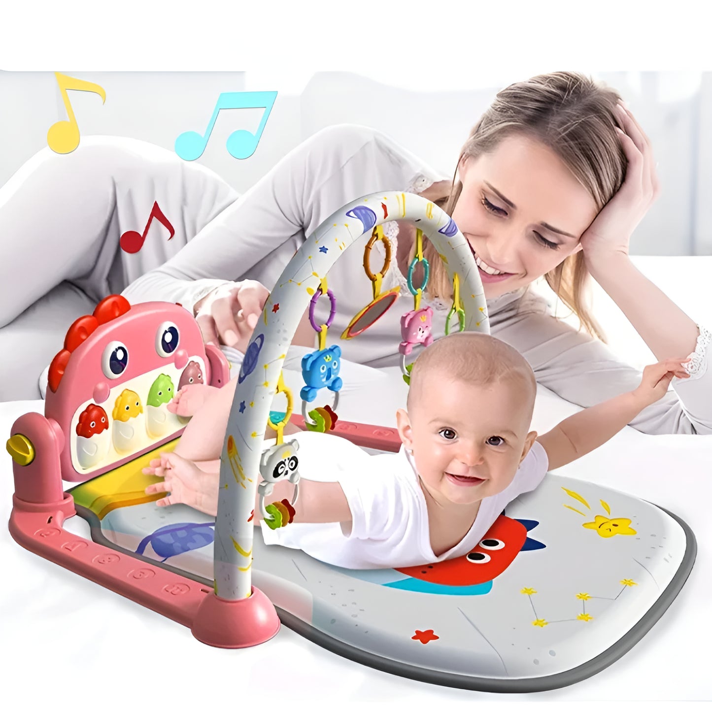 Baby Play - Le Tapis D'Éveil Sensoriel (3 mois+)