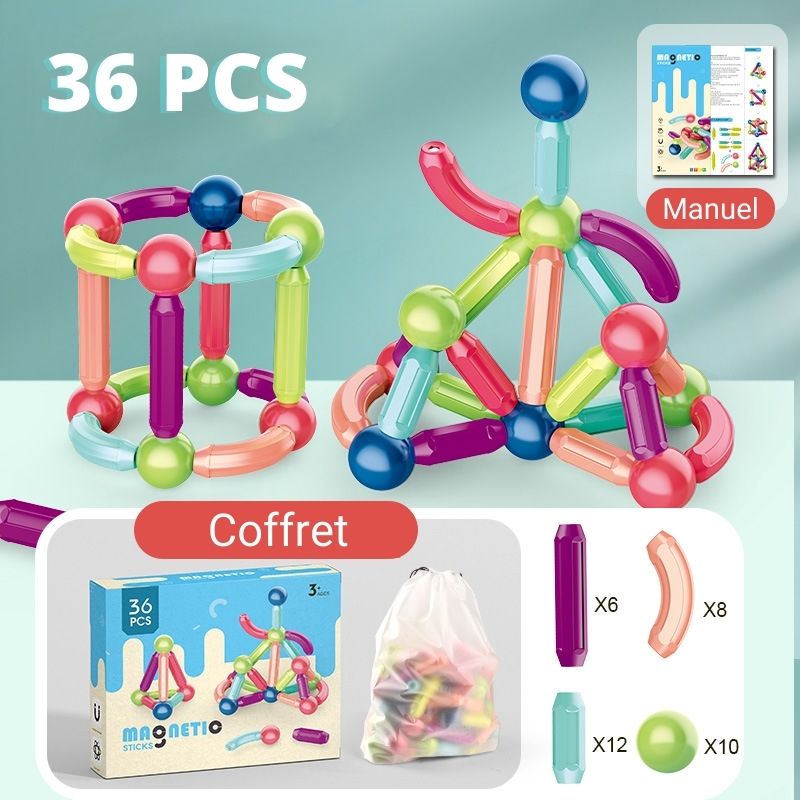 Kit Construction Magnétique (3 ans+)