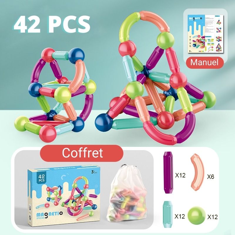 Kit Construction Magnétique (3 ans+)