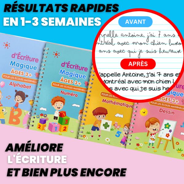 CalliPlay - Cahier d'Écriture Educatif et Réutilisable (3 à 9ans)