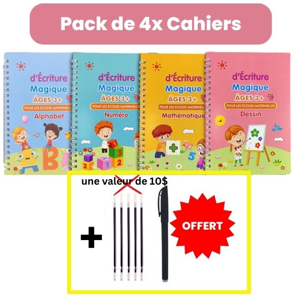CalliPlay - Cahier d'Écriture Educatif et Réutilisable (3 à 9ans)