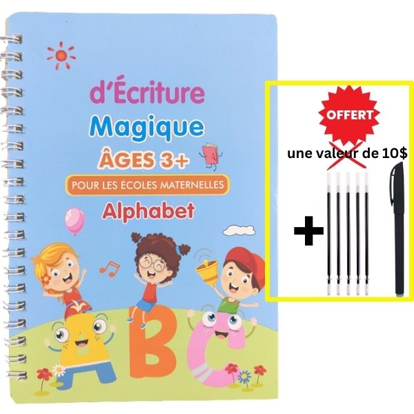 CalliPlay - Cahier d'Écriture Educatif et Réutilisable (3 à 9ans)
