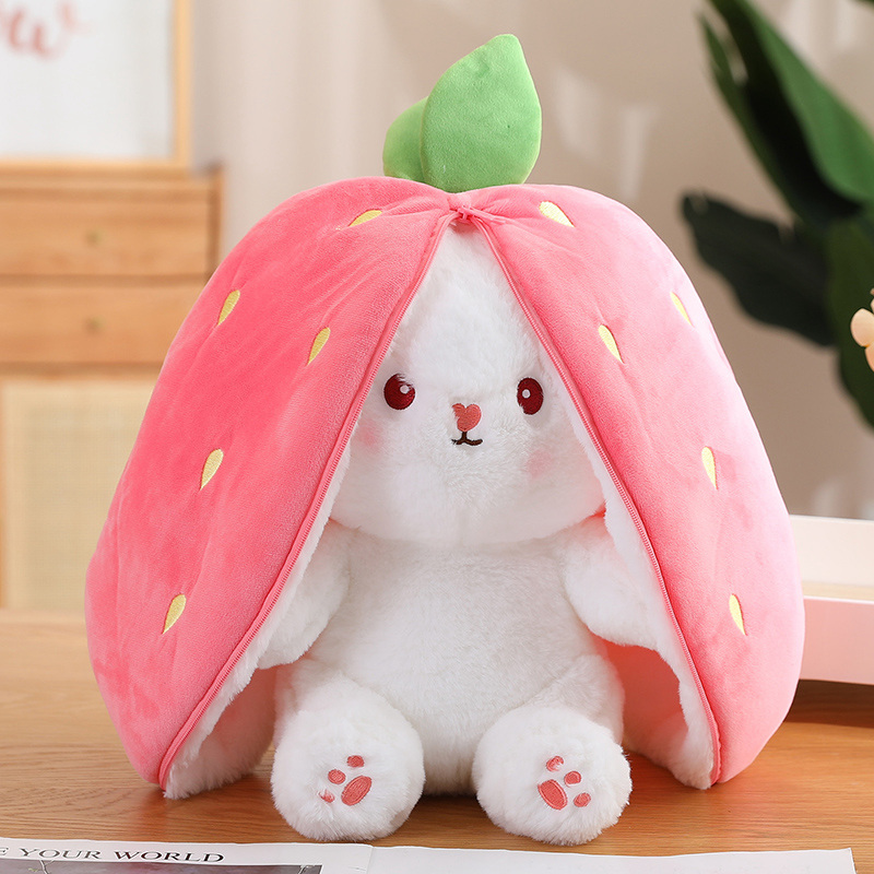 Plushie Bunny Réversible 25cm