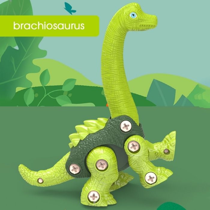 Coffret DELUXE 4 dinosaures + perceuse(4 ans et +)