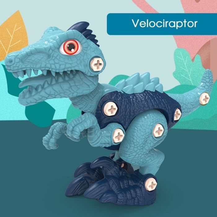 Coffret DELUXE 4 dinosaures + perceuse(4 ans et +)