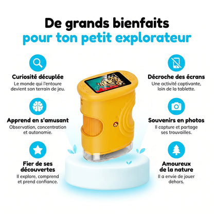 Microscope Digital Des Petits Explorateurs (5-12 ans)