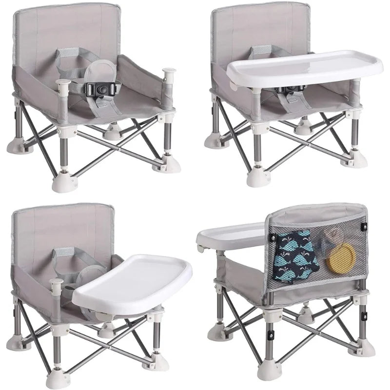 Croque-Table chaise pliable portable (6 mois à 3 ans)