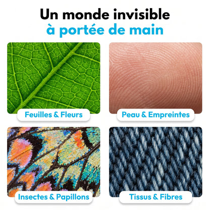 Microscope Digital Des Petits Explorateurs (5-12 ans)