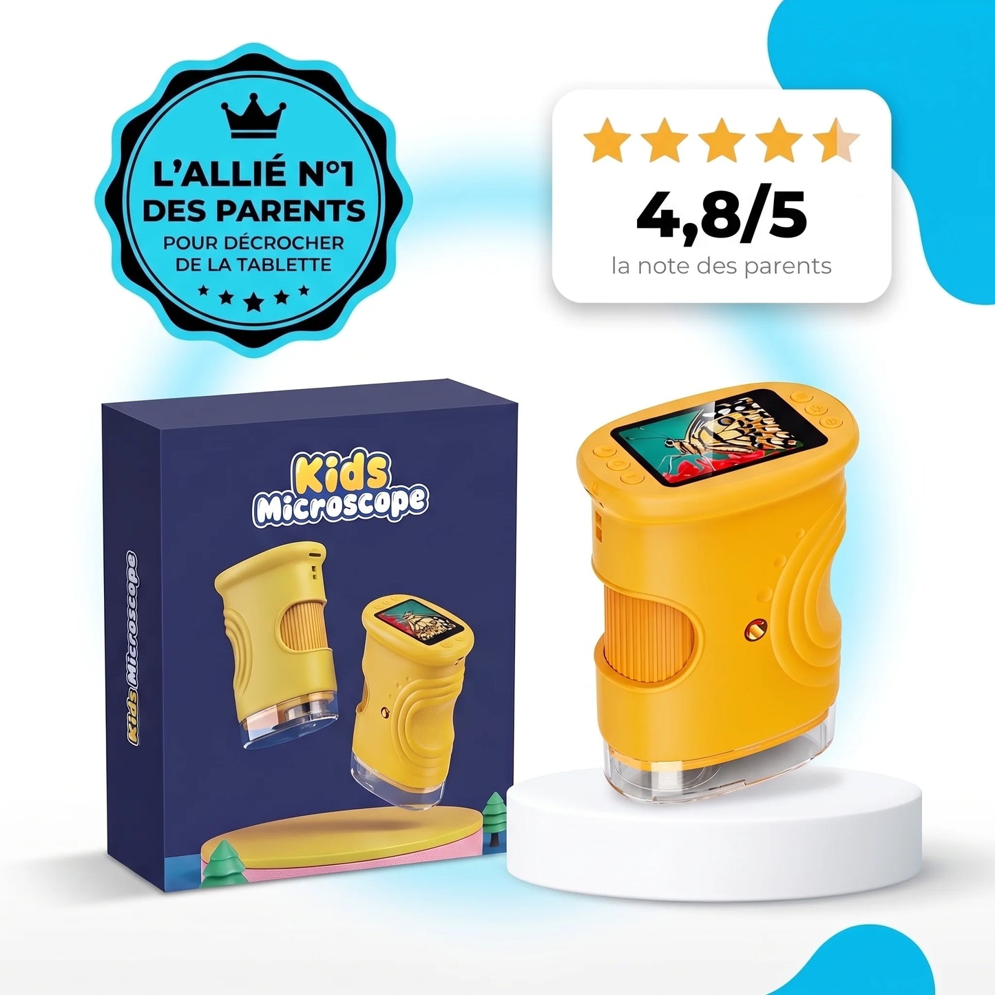 Microscope Digital Des Petits Explorateurs (5-12 ans)