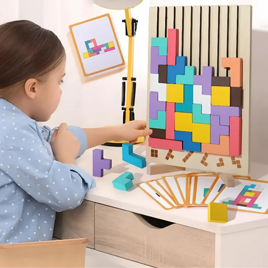 Jeu Tétris en bois (3 ans+)
