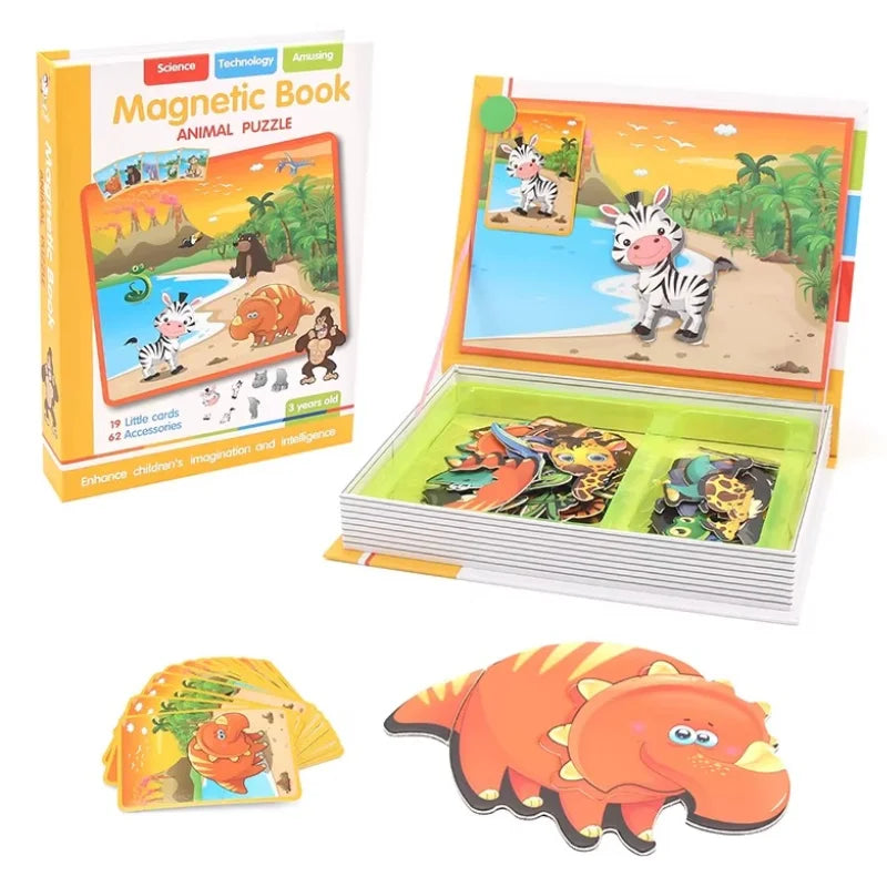 Les P'tits Aimantés - Coffret Puzzles (3 ans+)