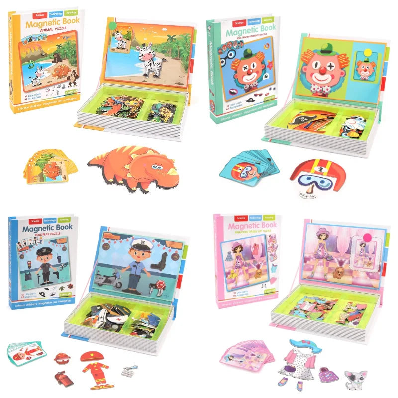 Les P'tits Aimantés - Coffret Puzzles (3 ans+)