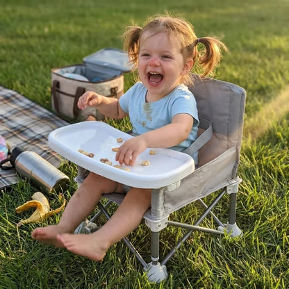 Croque-Table chaise pliable portable (6 mois à 3 ans)